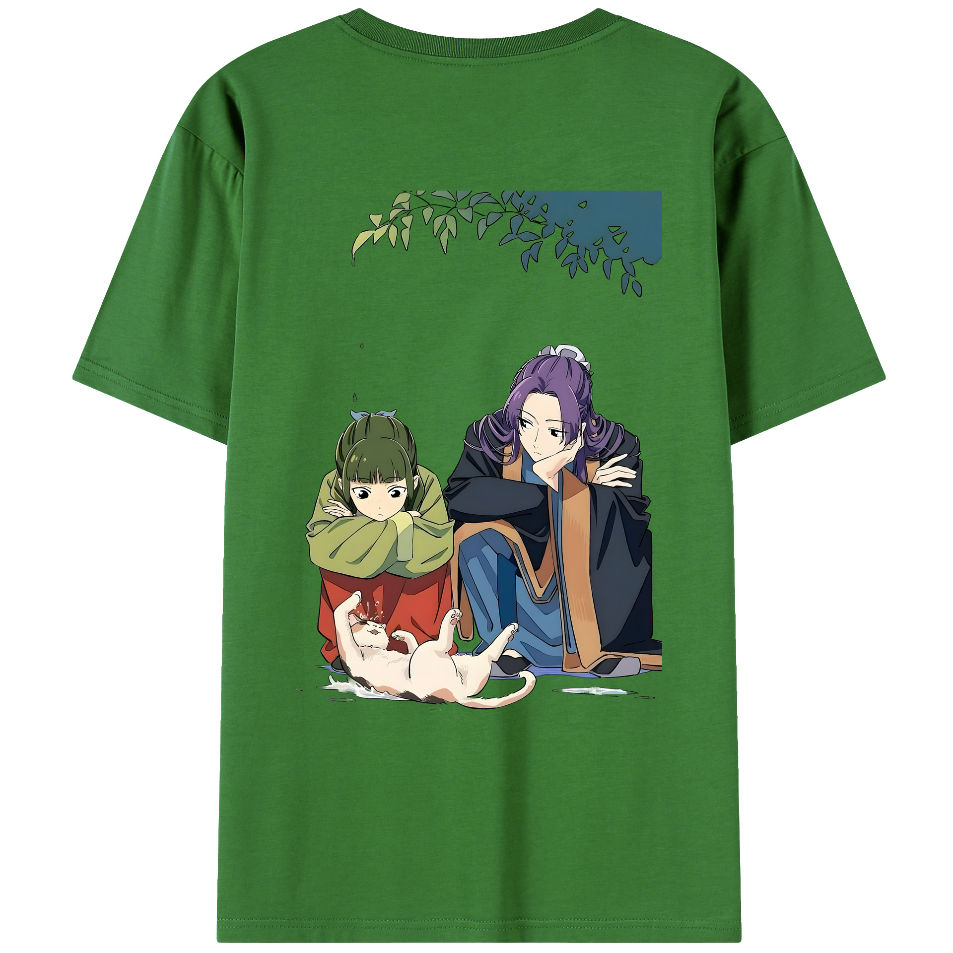 （画像用） 薬屋のひとりごと The Apothecary Diaries レディース半袖Tシャツ(バックプリント)